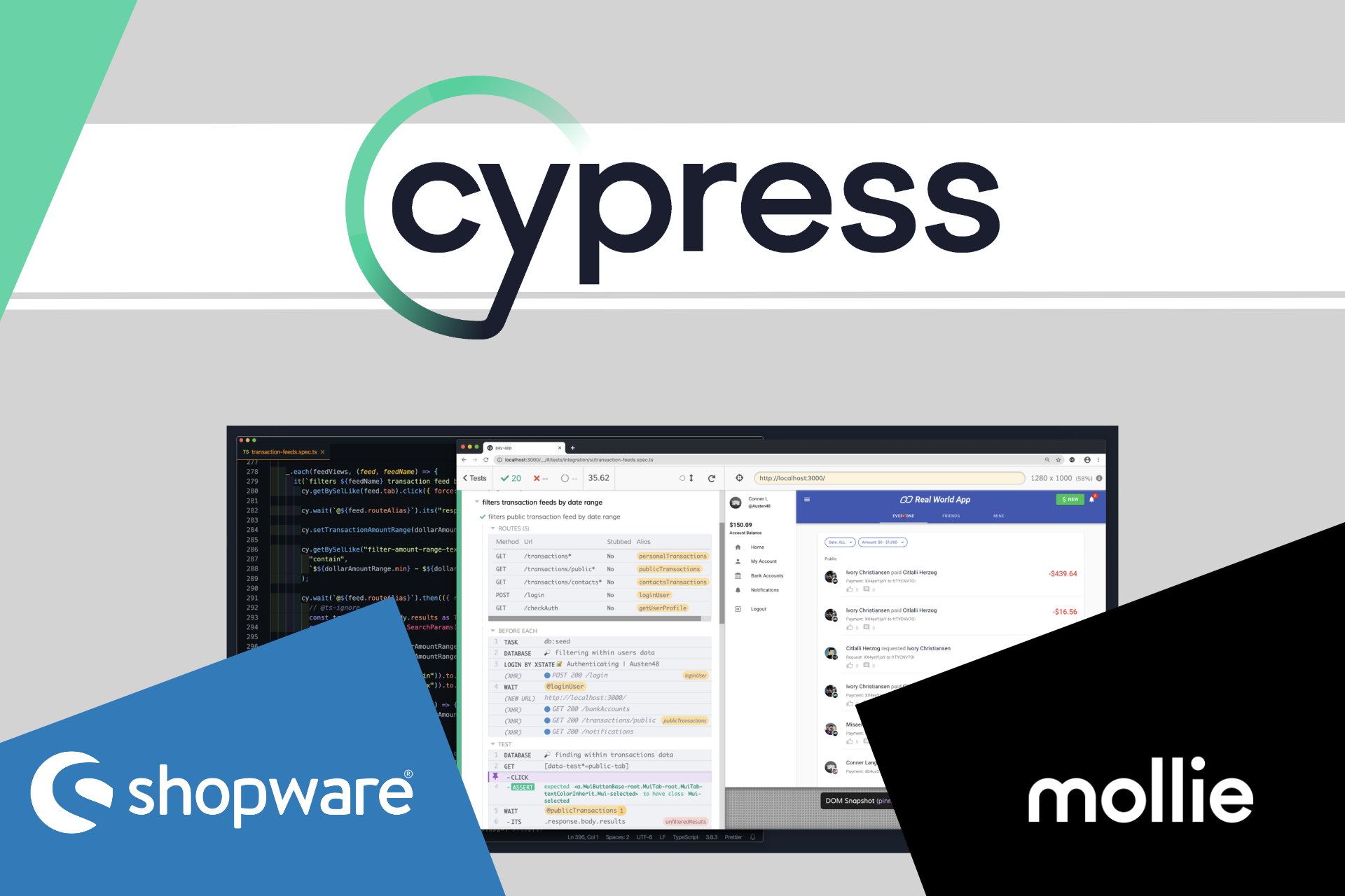 Automate E2E Tests with Cypress, Shopware and Mollie